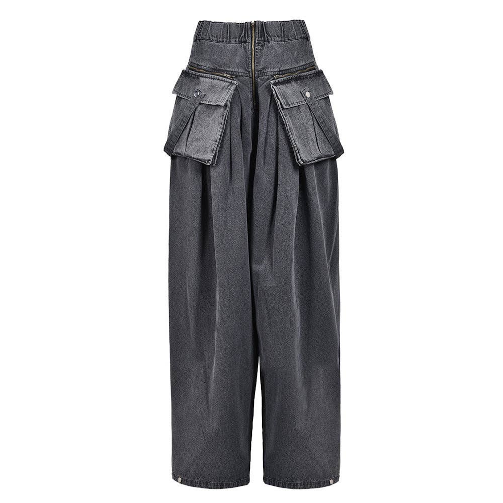 MB FASHION DENIM TWO PIECE SET STREETWEAR 2 PCS SET