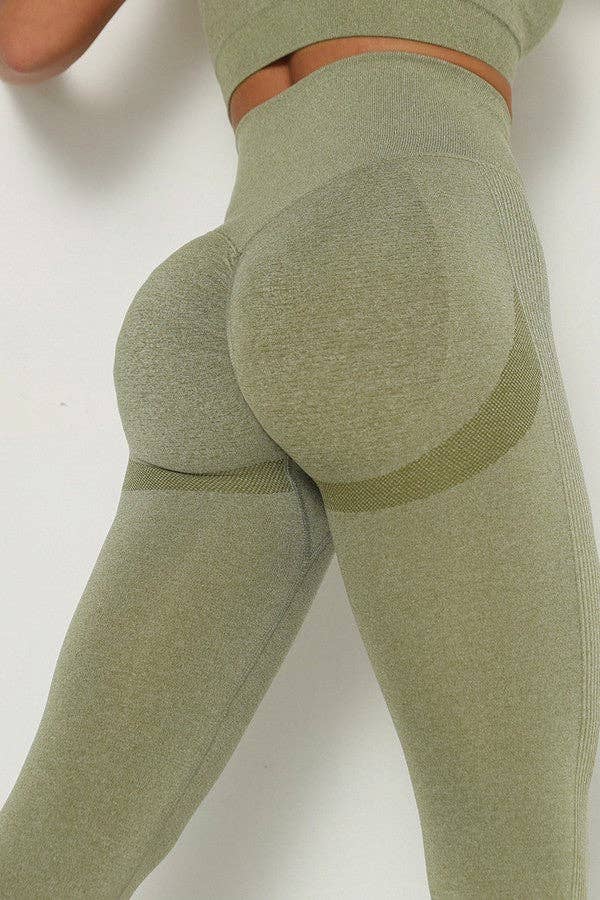 MB FASHION Seamless High-Waisted Contouring Legging