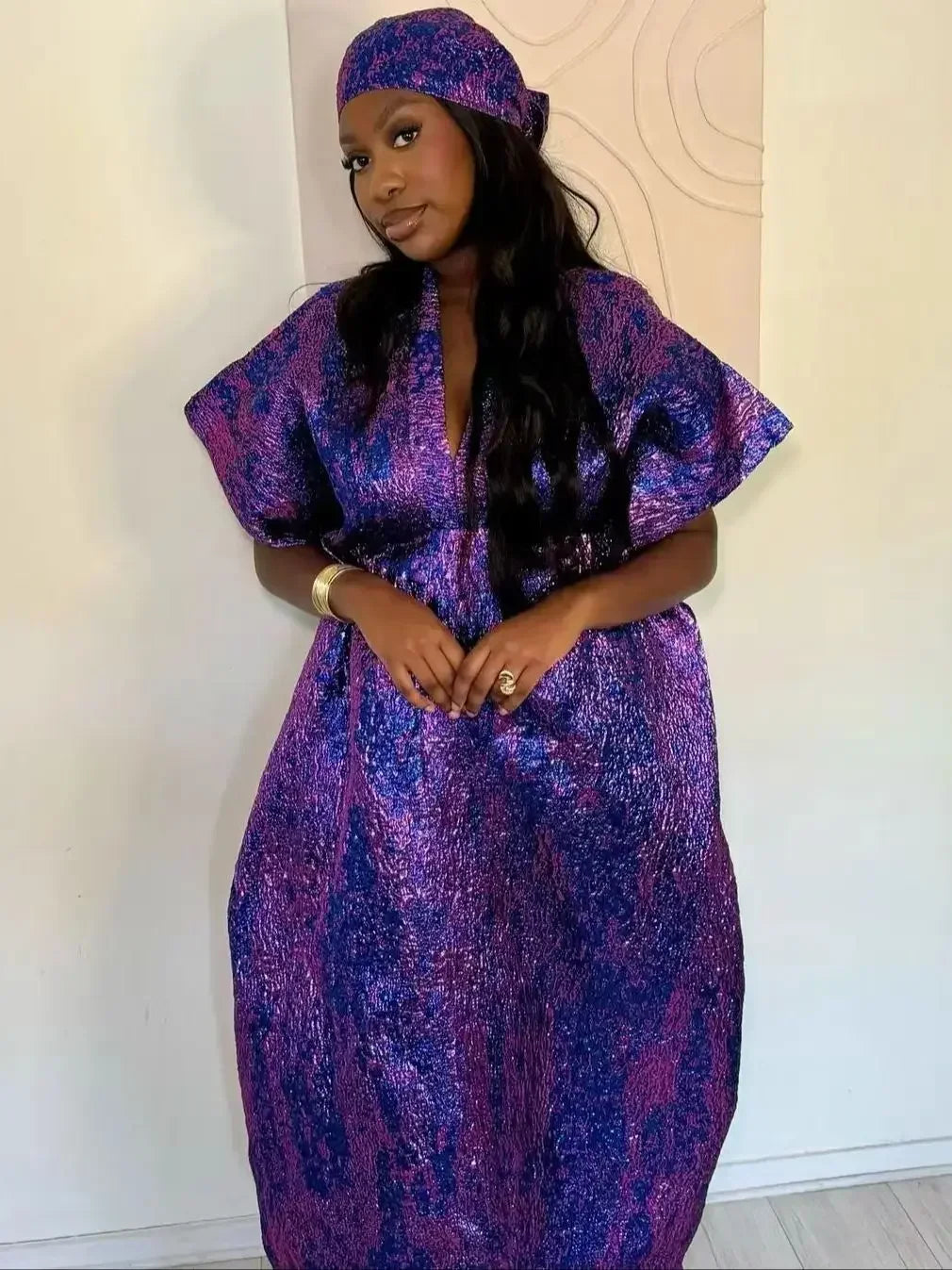 African Dresses for Women 2025  Traditional Africa Clothing Dashiki Ankara Outfit Gown Abayas Robe Muslim Kaftan Maxi Long Dress