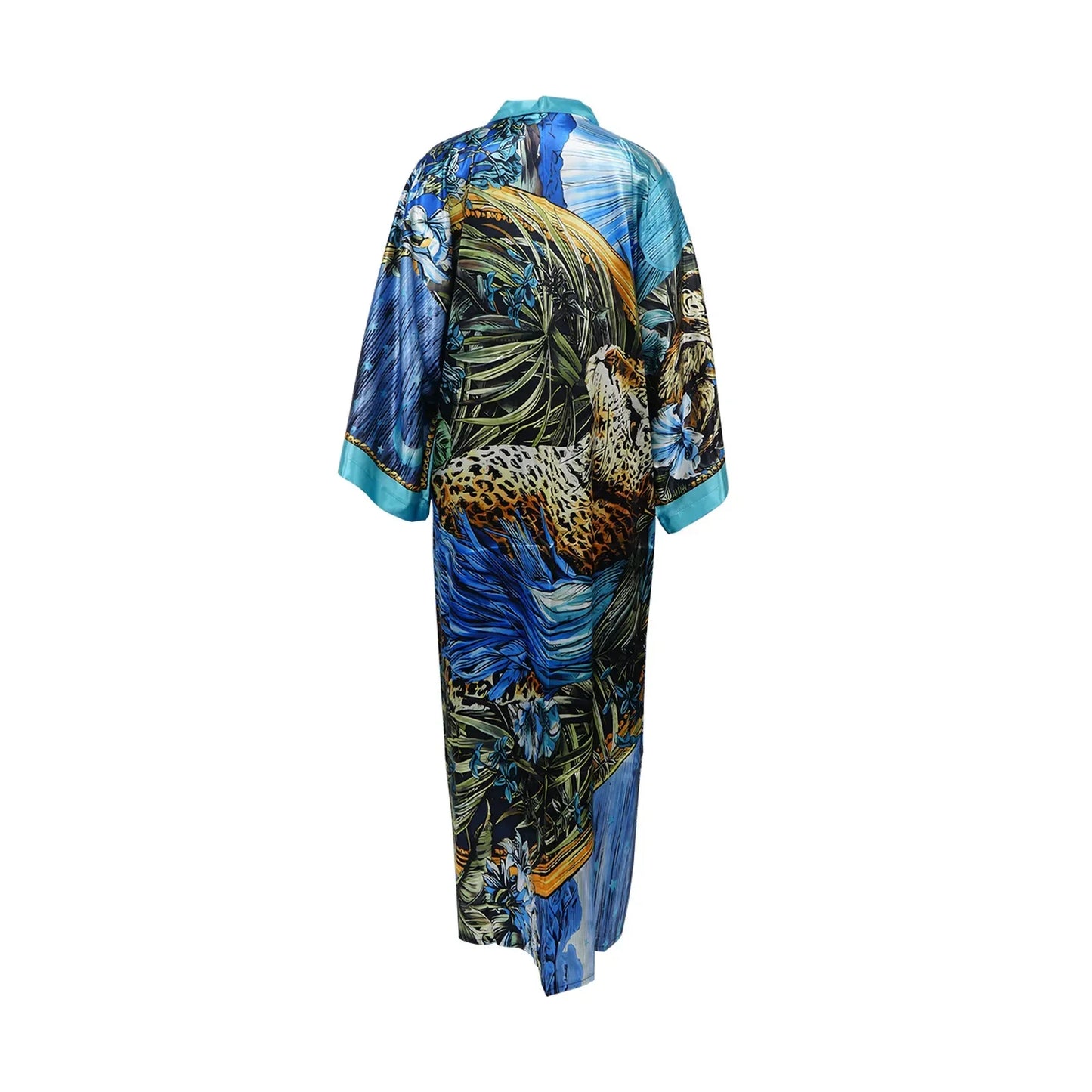Fashion Japanese Kimono Traditional Women Long Cardigan Blouse Shirt Kimono Female Dress African Dresses for Women