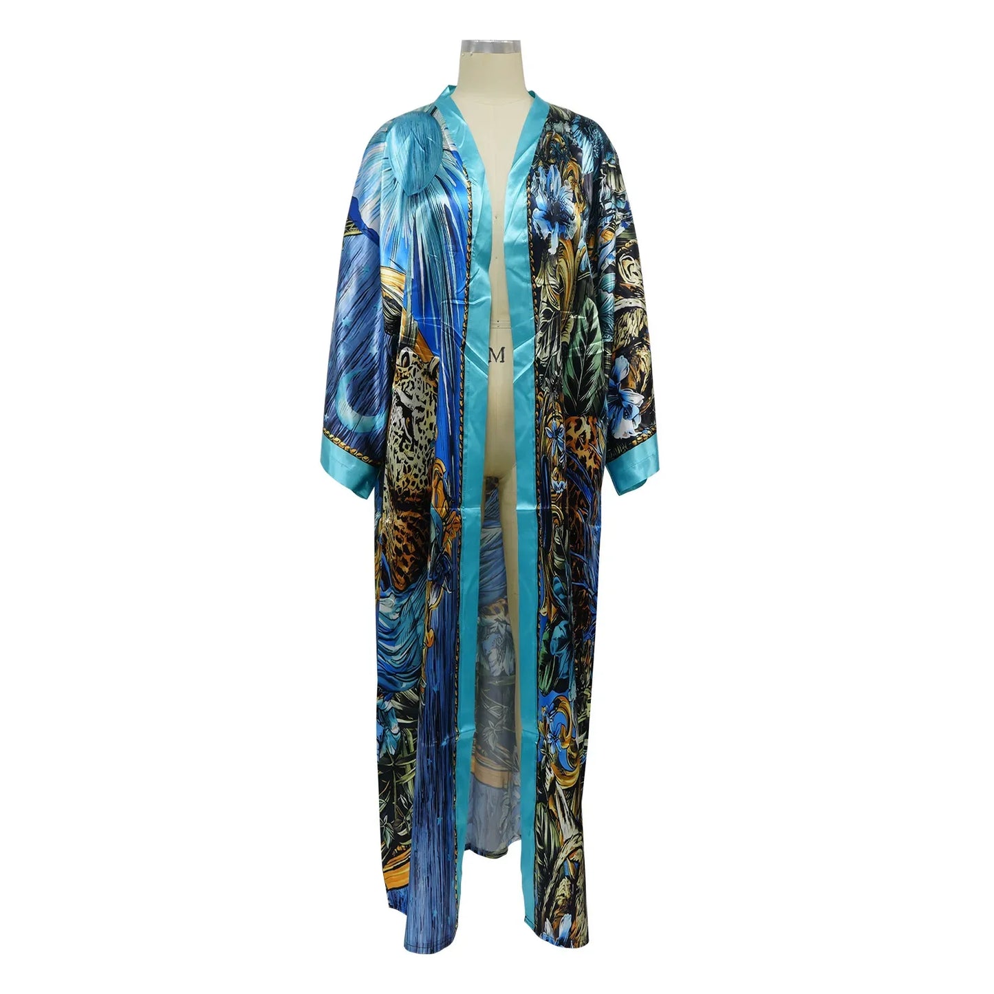 Fashion Japanese Kimono Traditional Women Long Cardigan Blouse Shirt Kimono Female Dress African Dresses for Women