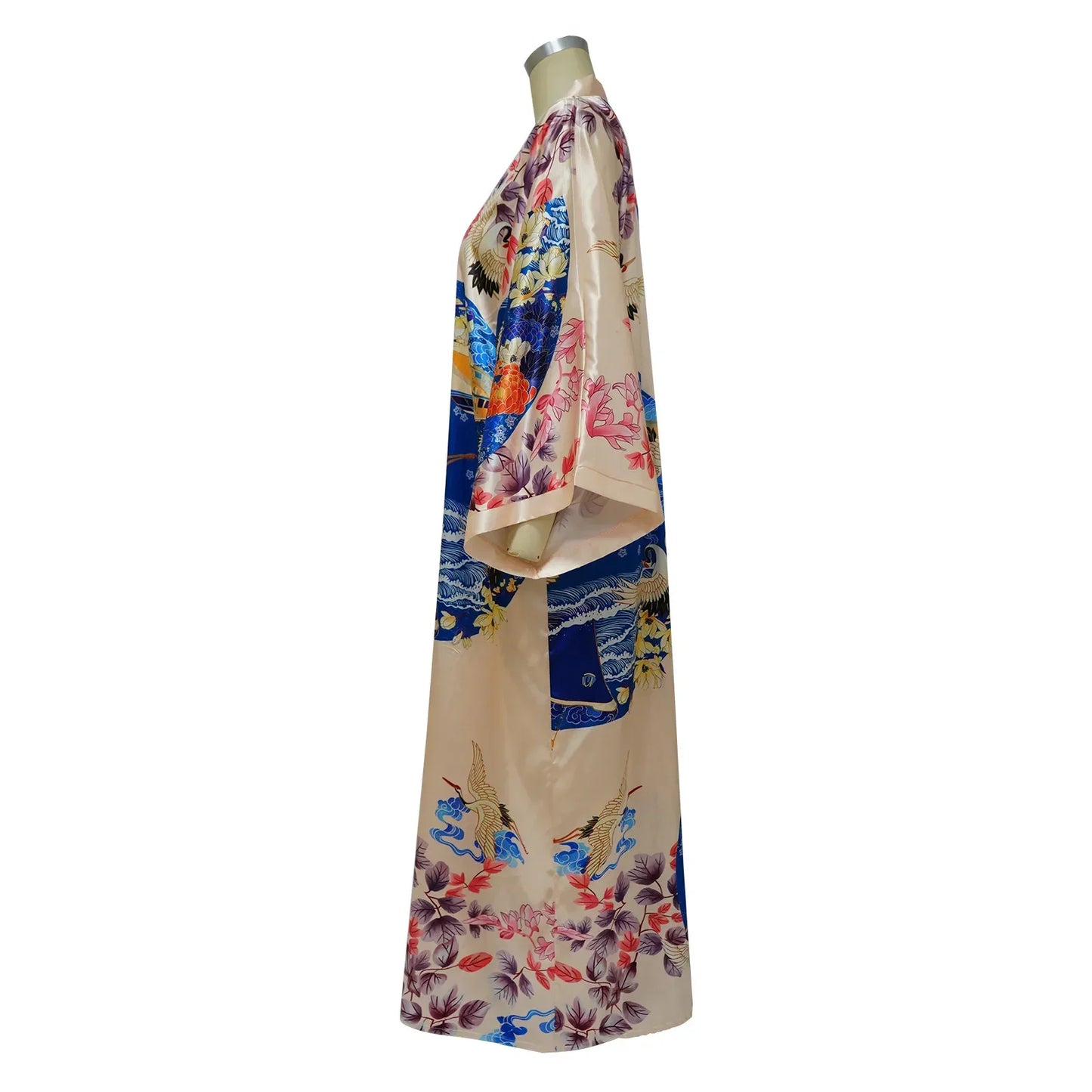 Fashion Japanese Kimono Traditional Women Long Cardigan Blouse Shirt Kimono Female Dress African Dresses for Women