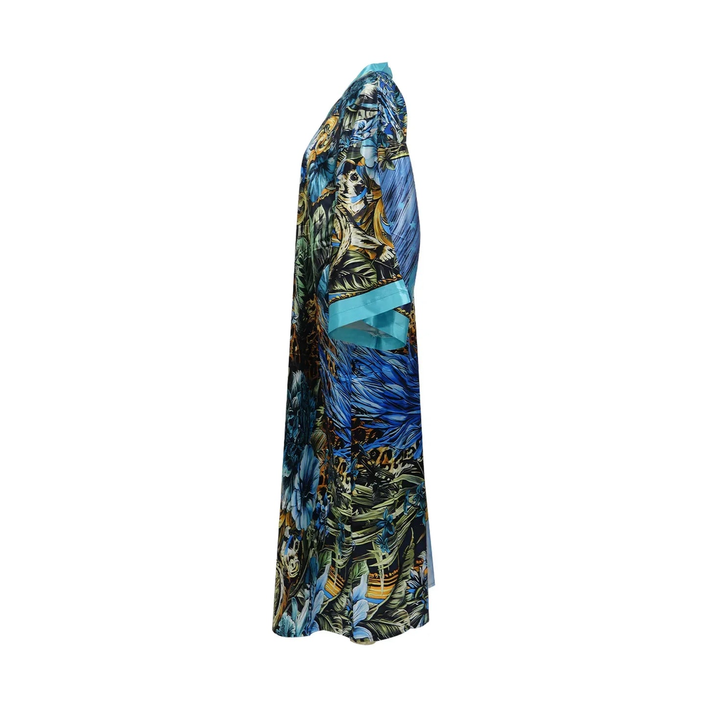 Fashion Japanese Kimono Traditional Women Long Cardigan Blouse Shirt Kimono Female Dress African Dresses for Women