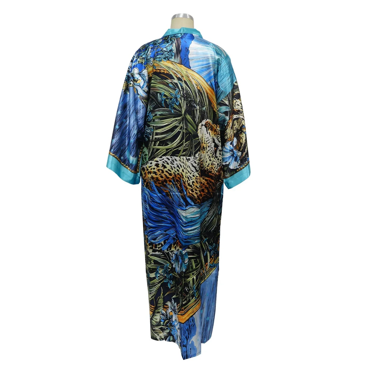 Fashion Japanese Kimono Traditional Women Long Cardigan Blouse Shirt Kimono Female Dress African Dresses for Women